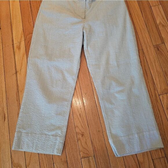JONES NEW YORK SEERSUCKER CROPPED PANTS - Picture 8 of 8